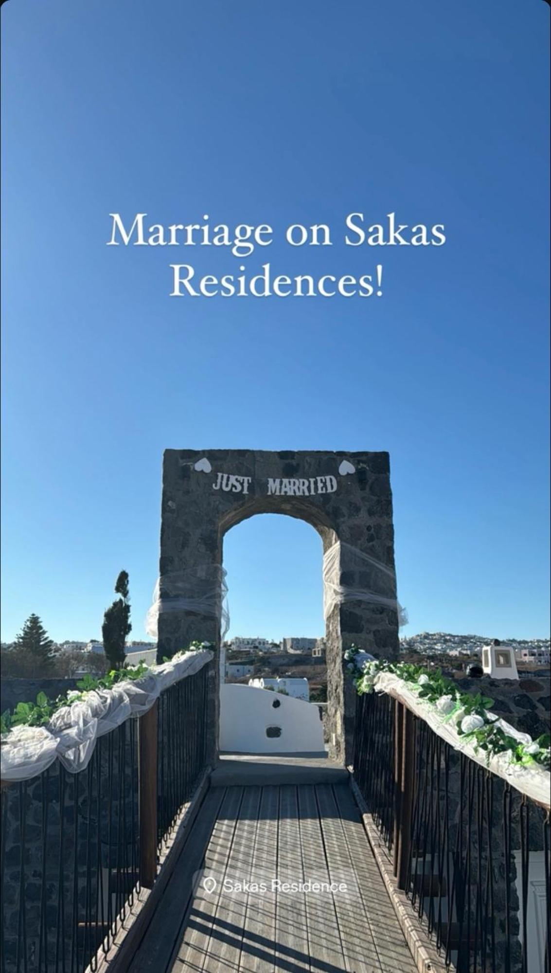 Sakas Residences Karterados (Santorini) Exterior foto
