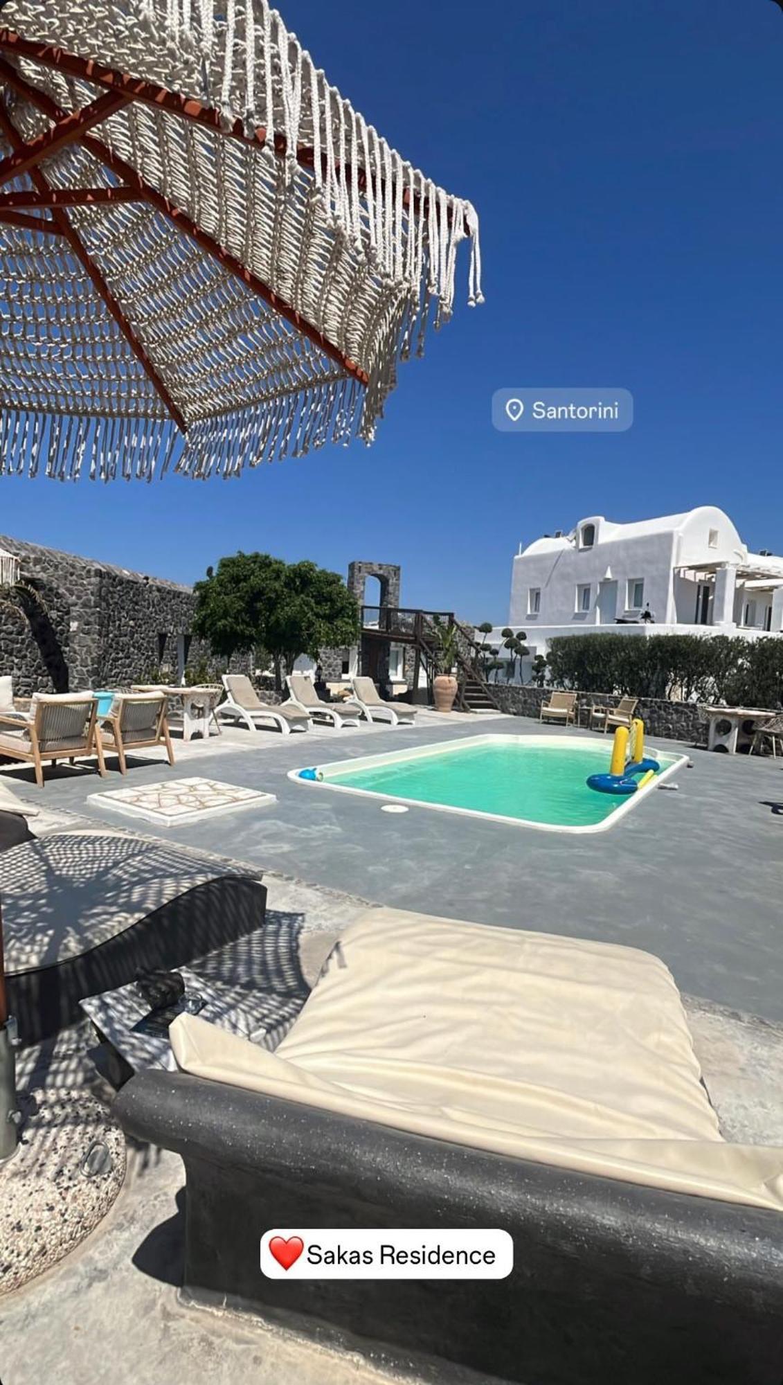 Sakas Residences Karterados (Santorini) Exterior foto